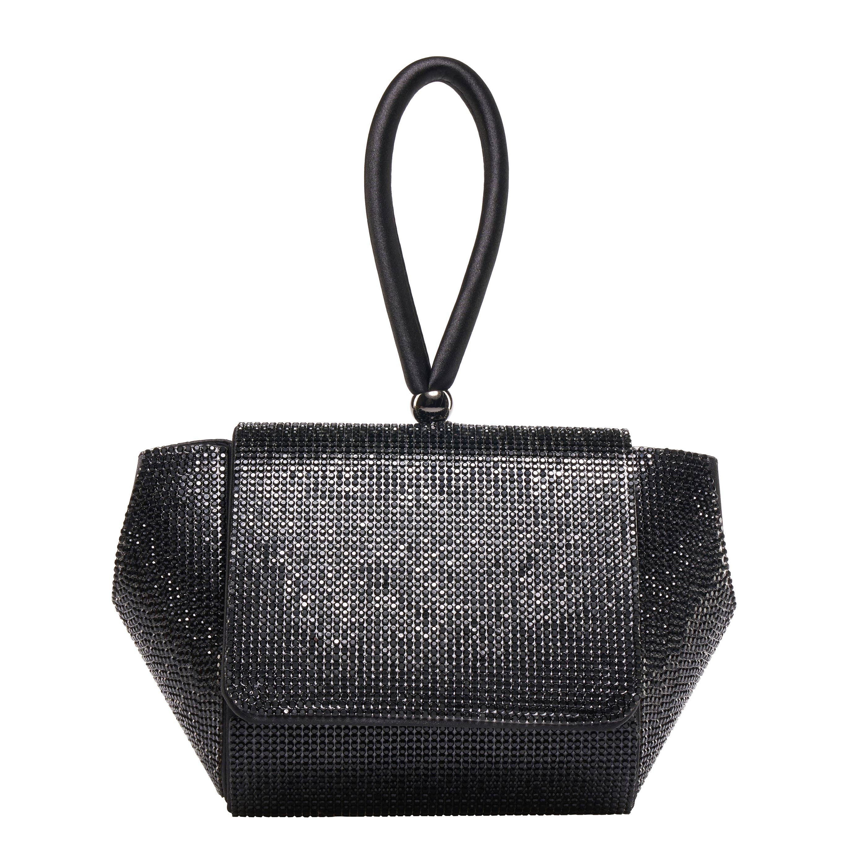 LADY COUTURE - Wholesale Top Handle Bag - Women's - Lady Couture Rene Rhinestone Handbag