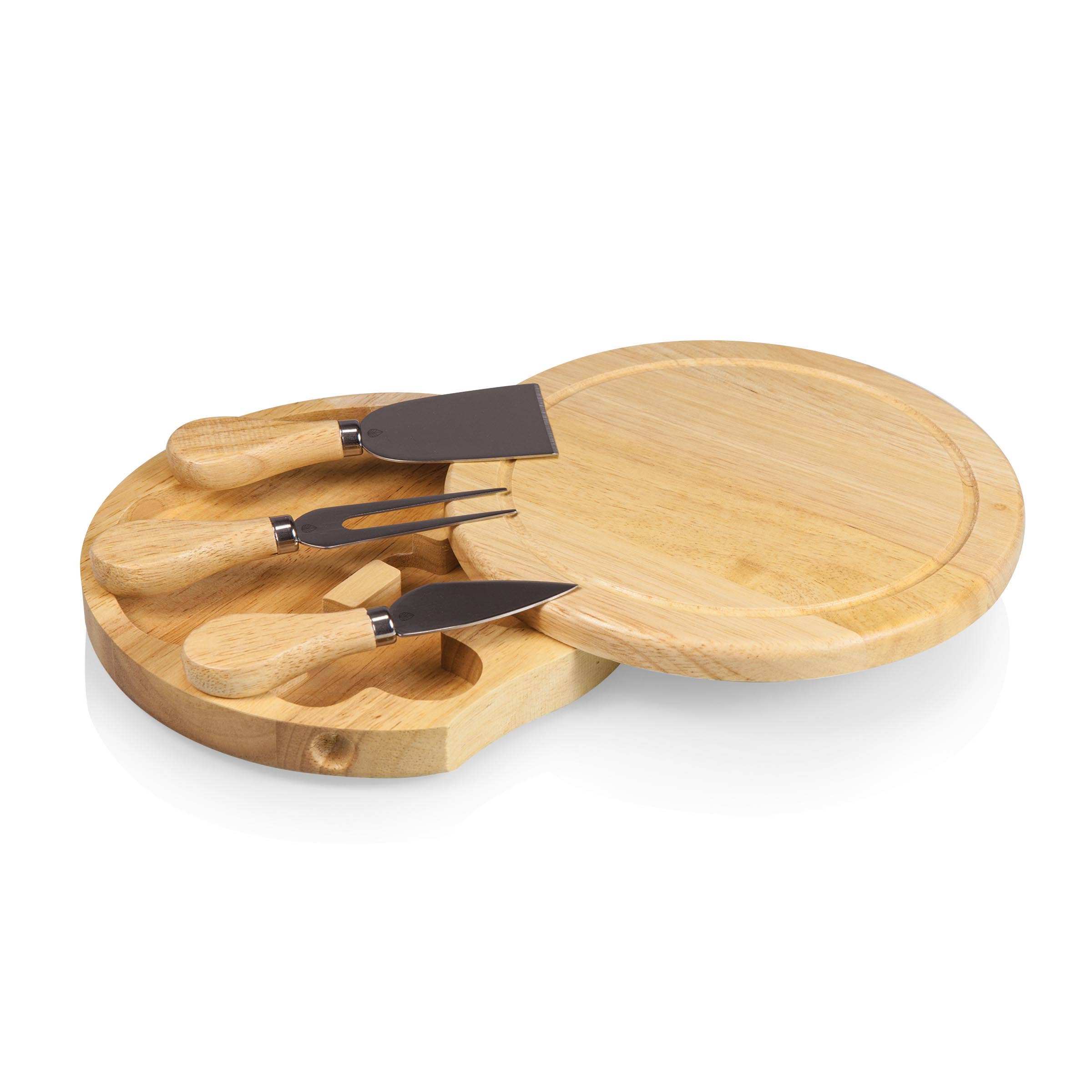 Parawood Brie Cheese Cutting Board & Charcuterie Knife Set for wholesale on Faire3