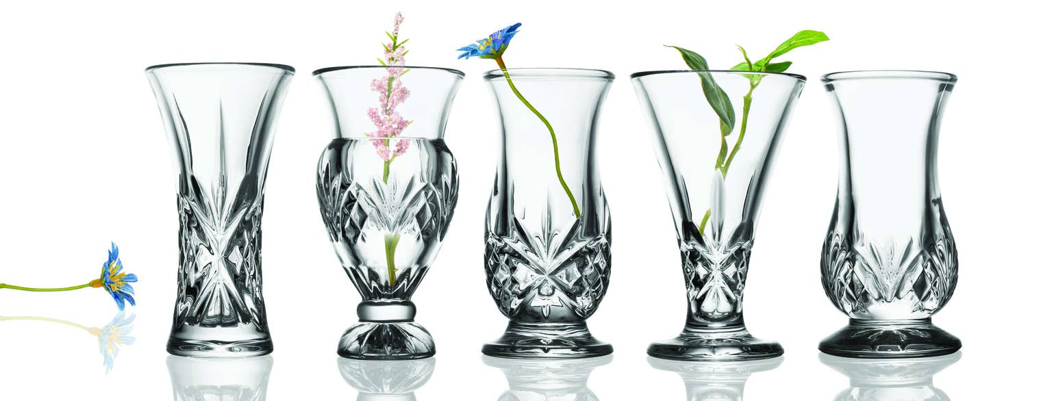 Godinger - Wholesale Vase - Set of Five Dublin Bud Vases0