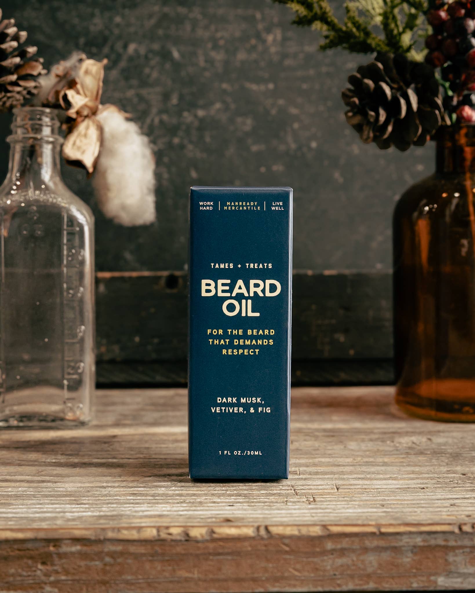 Manready Mercantile - Wholesale Beard Styling Product - Beard Oil | The Americana Series | Blue Label2