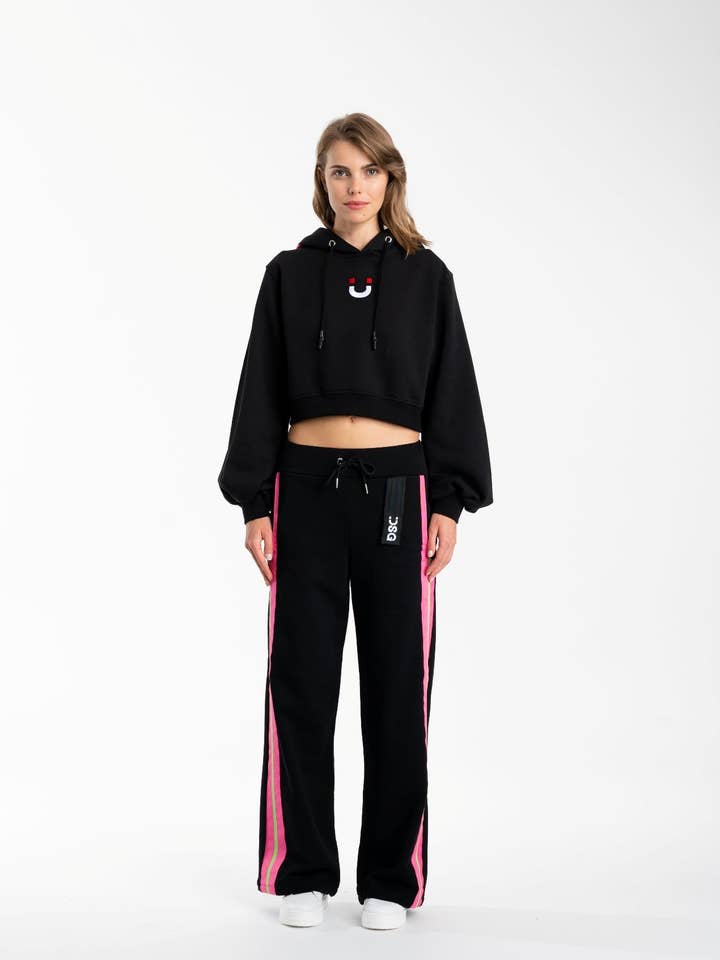 PANTALÓN PALACE NEGRO/FUCSIA para venta al por mayor de DSG