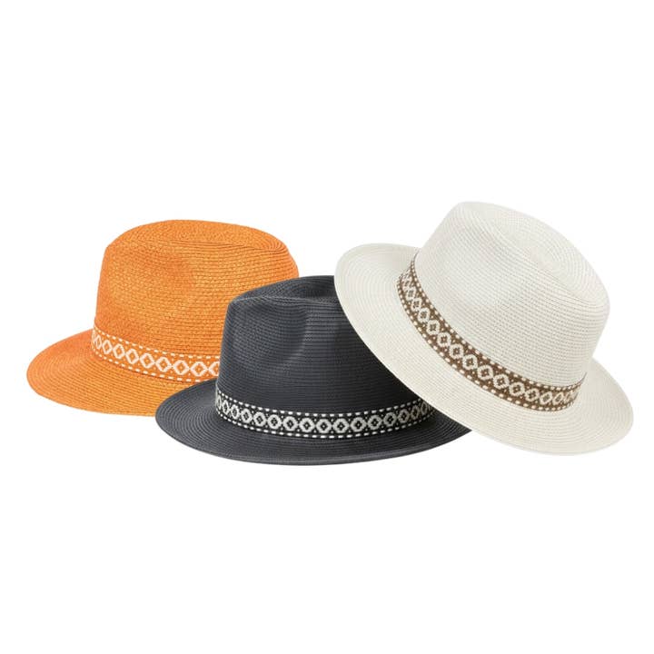 TRAVAUX EN COURS... - Wholesale Straw Hat - Unisex - PAPER HAT RIBBON end13