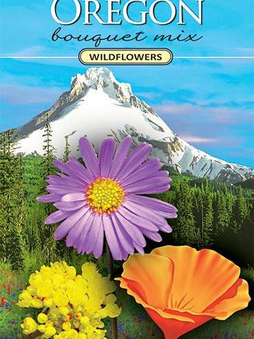 Oregon Bouquet Wildflower Seed Packet for wholesale by Created By Nature