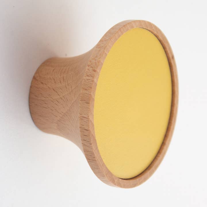 Buchenholz-Wandhaken - Clairon L Hélios (hergestellt in Frankreich) für den Großhandel von Reine Mère