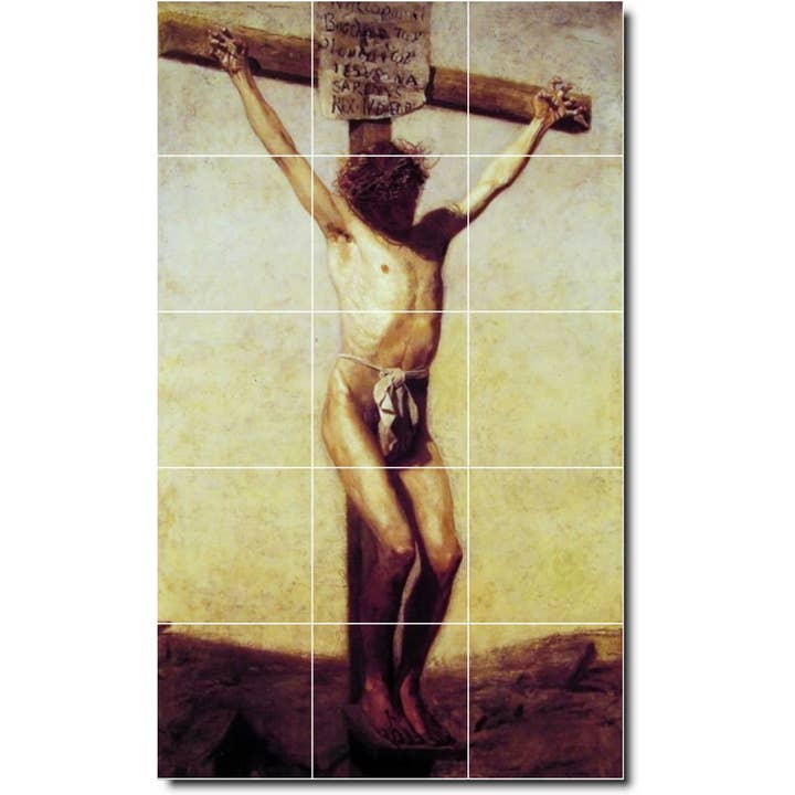 Religieuze keramische tegelmuurschildering PT02988 voor wholesale door Picture-Tiles.com