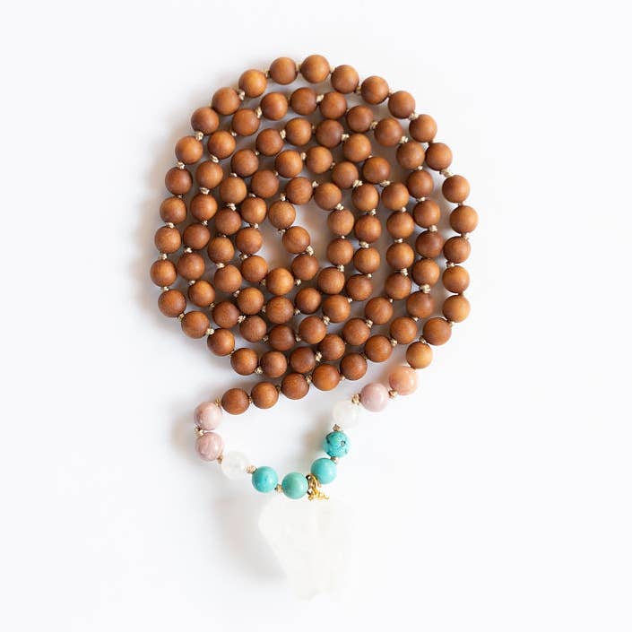 Alles ist Well Stone Mala Halskette für den Großhandel von Kuratif