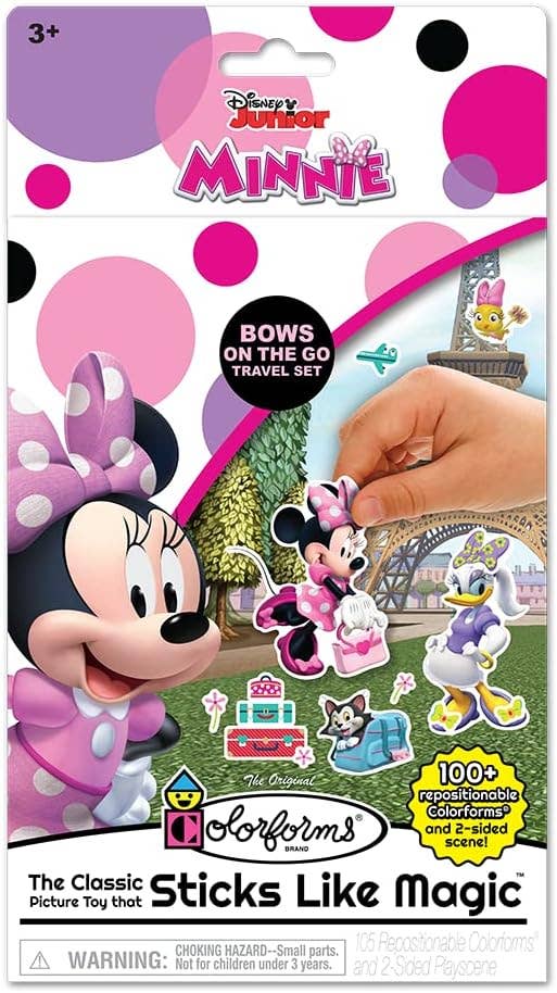 Play Monster - Wholesale Sticker - Kids & Baby - Colorforms Stickers for Kids - Disney Minnie Travel Set1