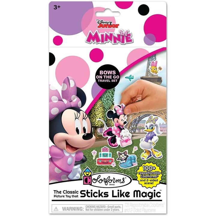 Play Monster - Wholesale Sticker - Kids & Baby - Colorforms Stickers for Kids - Disney Minnie Travel Set1