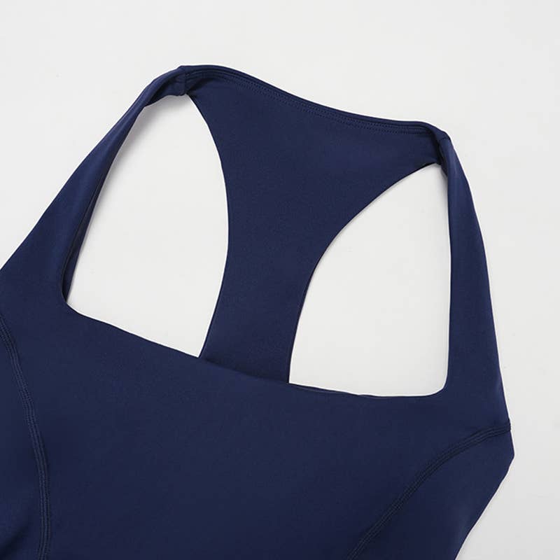 WONDERXFANS - Wholesale Activewear Set - Women's - THIN STRAPS TANK TOP + Slim-fit athletic flare pants 2-PIECE3