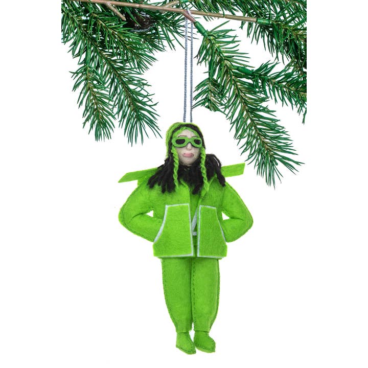 Silk Road Bazaar - Wholesale Ornament - Billie Eilish Ornament