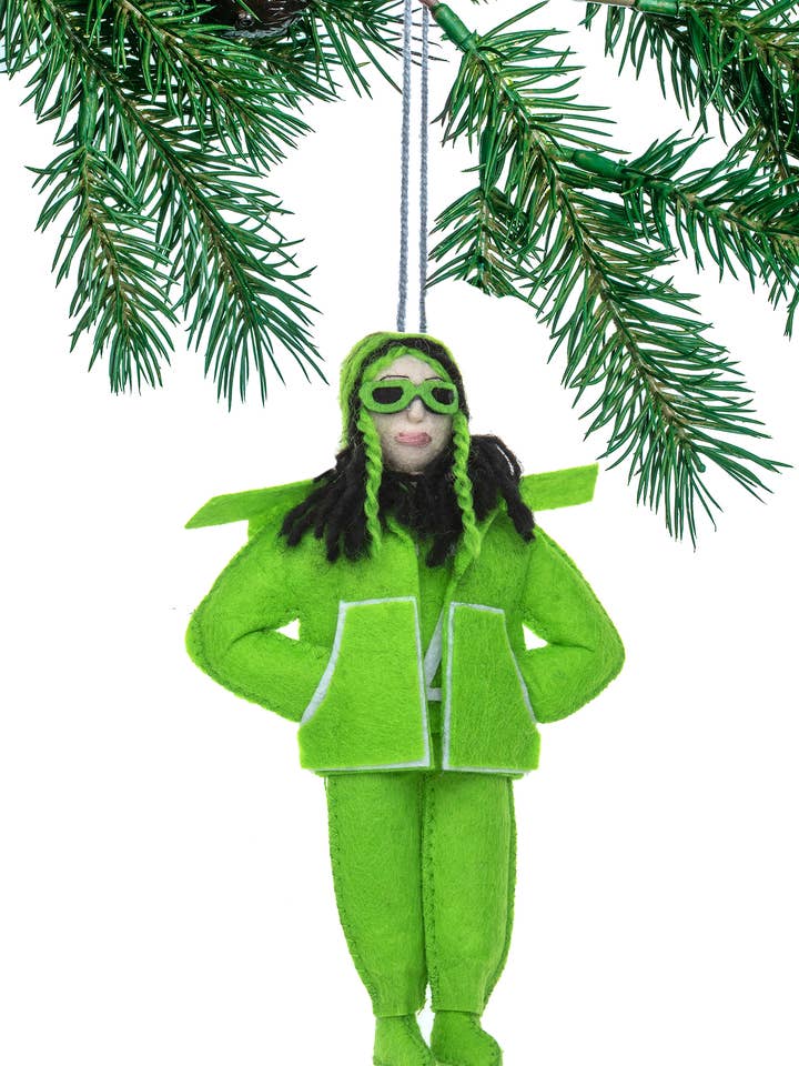 Billie Eilish Ornament for wholesale by Silk Road Bazaar