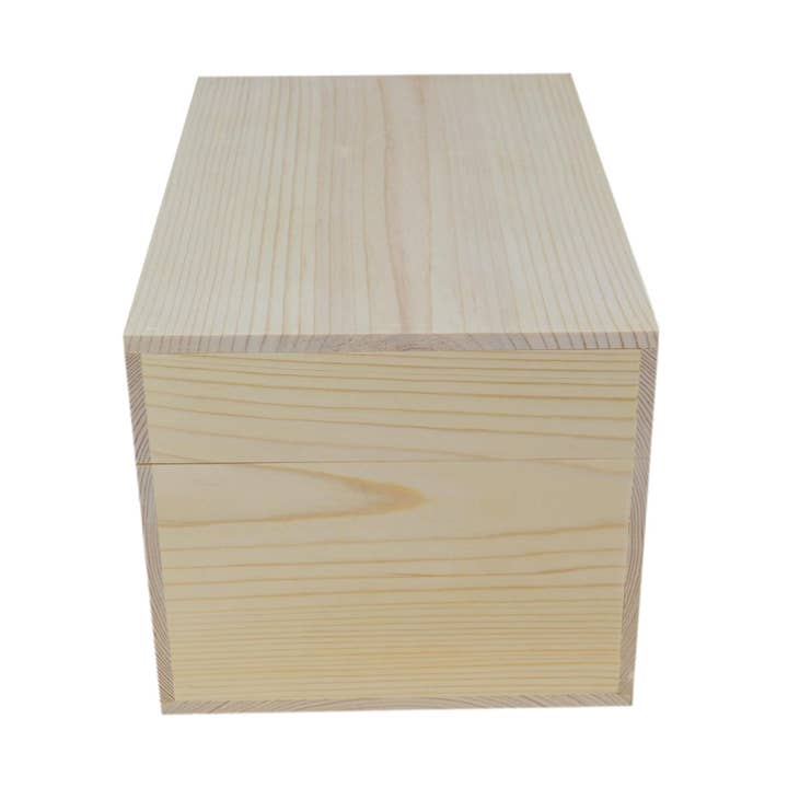 Poole & Sons Inc. - Wholesale Decorative Box - Wooden Hinge Top Chest (One)3