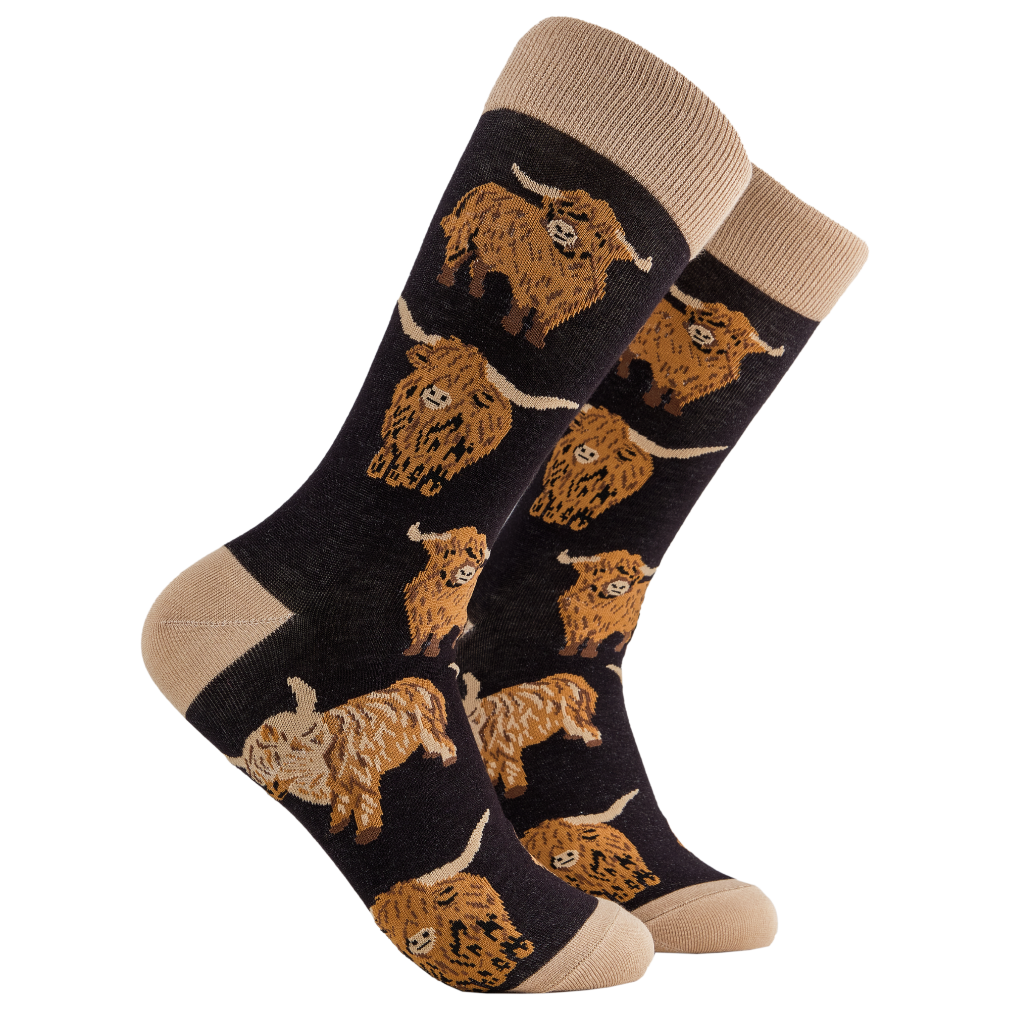 Socktopus - Wholesale Sokken - Uniseks - Highland Cow Socks - Och Aye the Moo!4