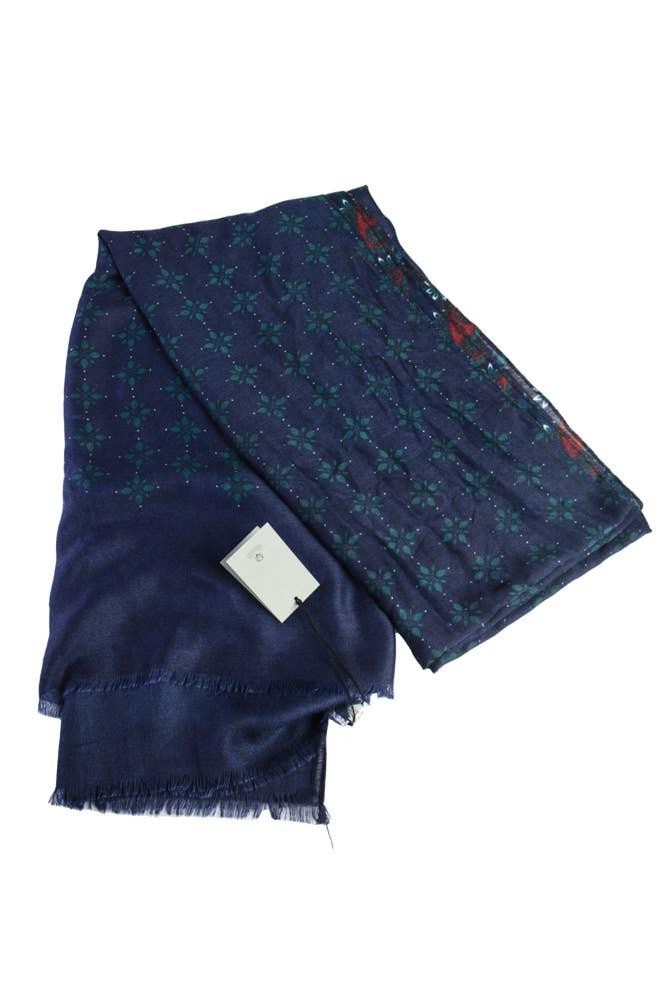 Pavão Beirute Azul Cachecol Unissex Montecristo Beirut Azul Pavão para venda a revendedores na Faire2