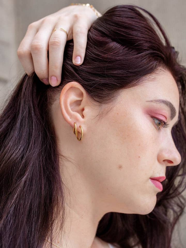 Buckle Hoops for wholesale by My Darling Violet