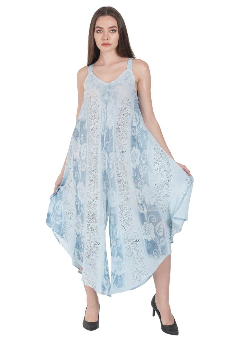 Assorted Colors Floral Tie Dye Jumper JP-20304 for wholesale on Faire8