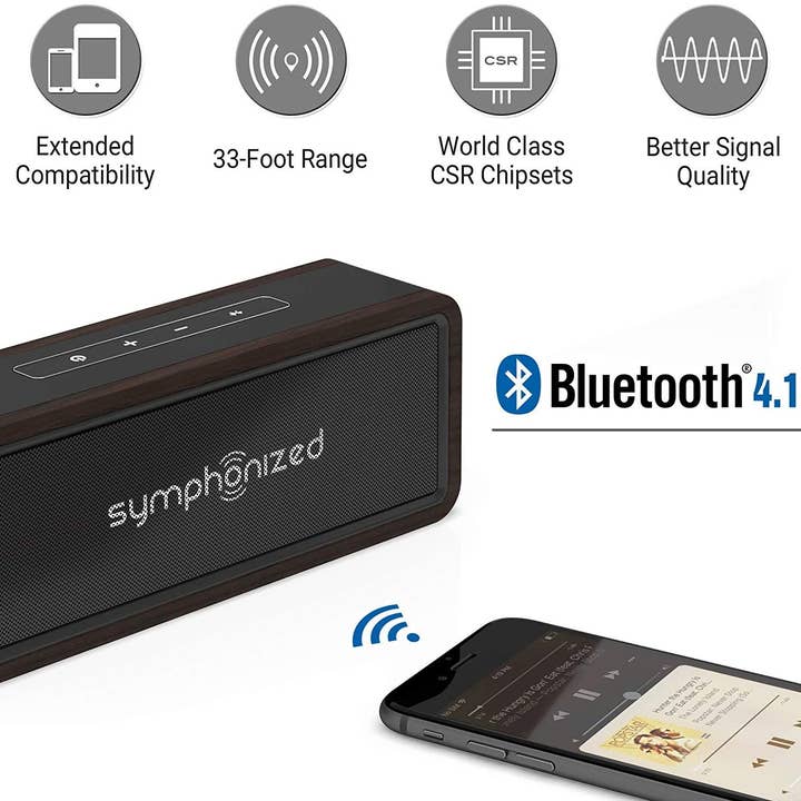 Symphonized - Venta al por mayor Altavoces - Altavoz portátil inalámbrico Bluetooth Symphonized NXT 2.06