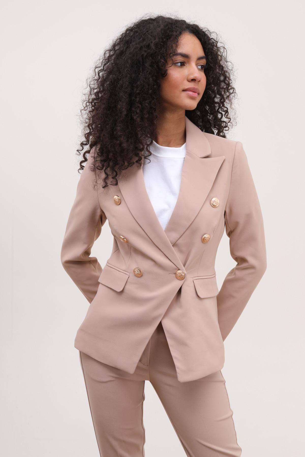 LULUMARY – Engroshandel Jakke - Dame – Dobbeltknapjakke V19544