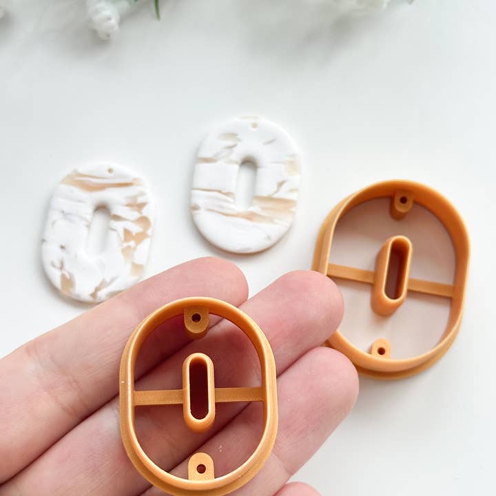 Tera Clay - Wholesale Craft tool - Fat Donut with Drill Guides Polymer Clay Cutters1