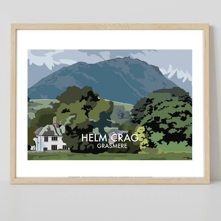 Star Editions – wholesale Art print – Helm Crag - Grasmere - 11X14” Premium Art Print1