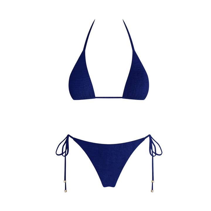 Ensemble Bikini Été Sans Fin - Marine pour la vente par Sundaze Brunch
