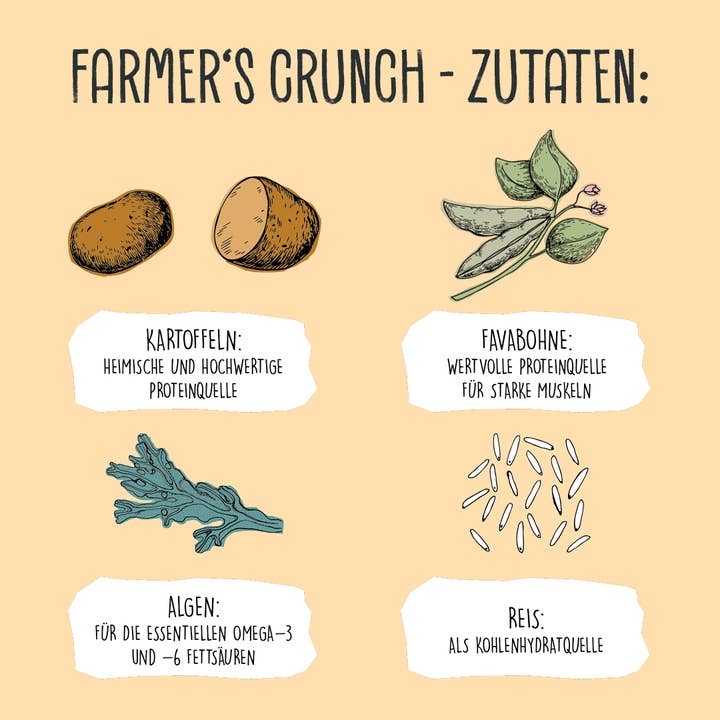 VEGDOG - Wholesale Pet Food - Dog - FARMER'S CRUNCH Trockenfutter