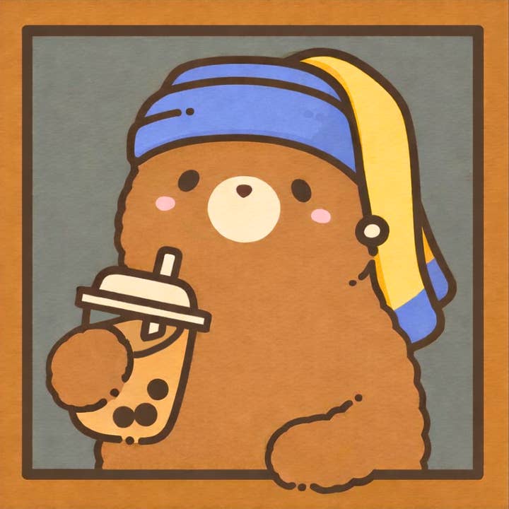 Mori with a Pearl Earring for wholesale by HAKUMORI