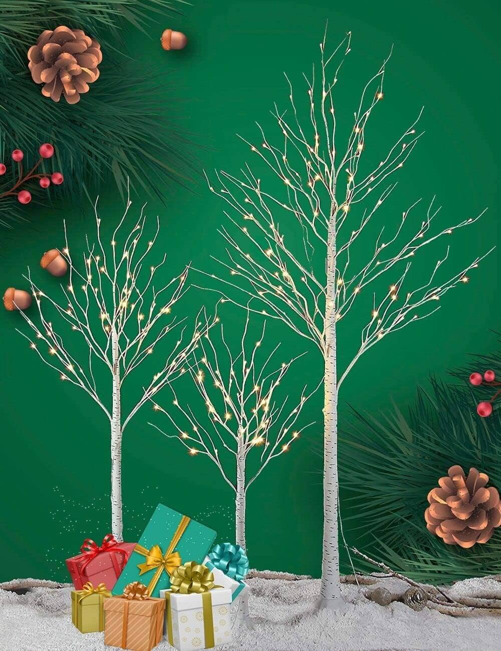 LIGHTSHARE - Wholesale Christmas Decoration - Birch Tree Lights Set for Christmas Decor, Weddings, and Gif19