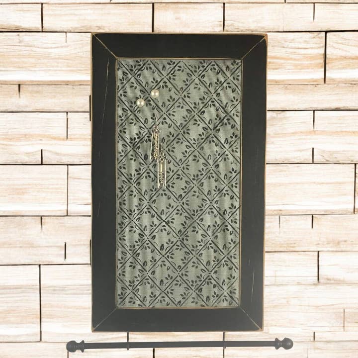 Jewelry Organizer Cabinet - Diamond Design for wholesale by Earring Holder Gallery