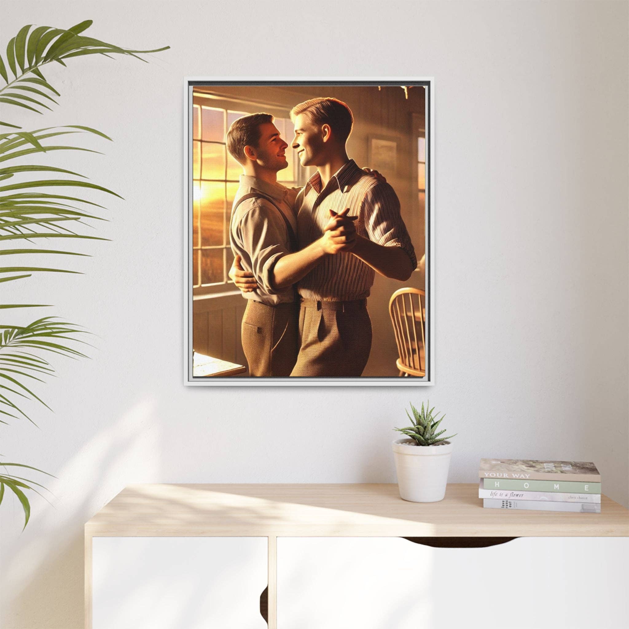 Walt & Pete - Wholesale Art Print - Missing Art Studies - Grant 04137