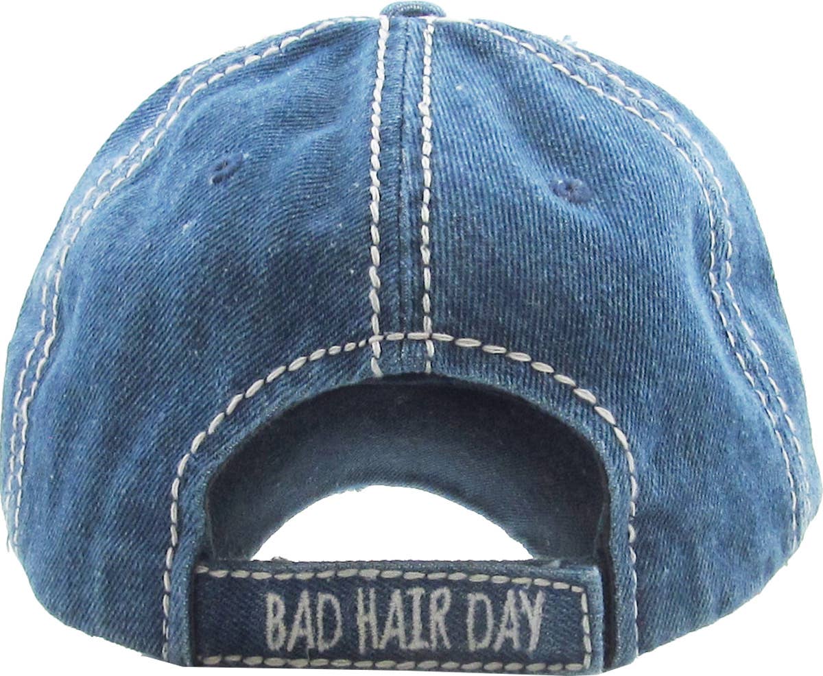 KBETHOS - Vendita all'ingrosso Cappellino da baseball - Donna - Berretto a sfera vintage lavato Bad Hair Day23