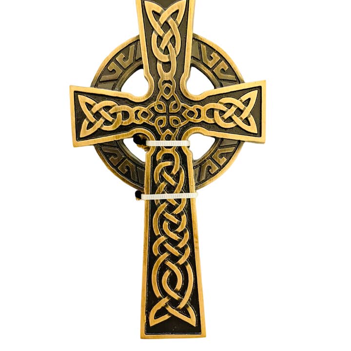 Dublin Gift Company - Wholesale Wall Cross - Exclusively Irish Small Celtic Wall Cross -Trinity knot and