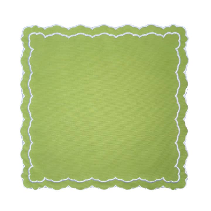 GUARDANAPOS RHODE, VERDE (CONJUNTO DE 4) por atacado de Mason Maison