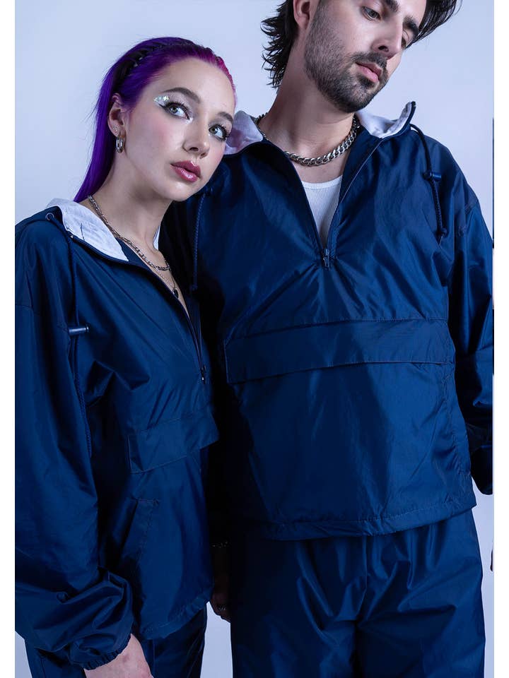 Vos Sports Inc. - Wholesale Tracksuit – Men′s - 2300HS Half Zipper Nylon Warm Up Set (Various Colors)10