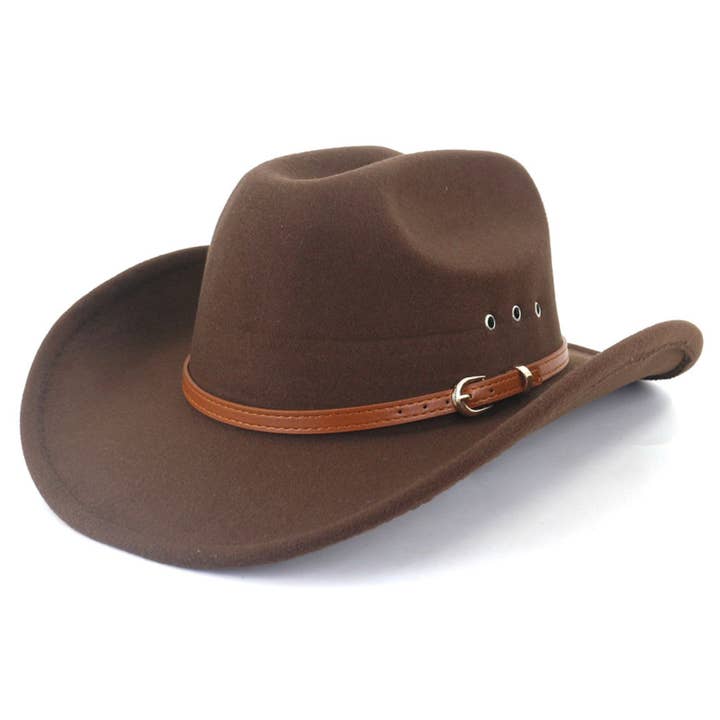 LoveLina - Wholesale Cowboy Hat - Unisex - Cowboy Summer Hat with Thin Hatband - JOVA