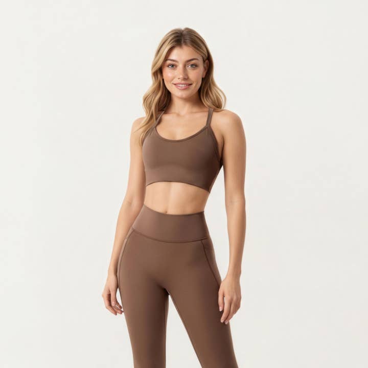 Active by Anna-Kaci - Wholesale Athletic/lounge leggings – Women's - High Waist Full Length Leggings with Smooth Stretch Fabric and Contoured Fit19