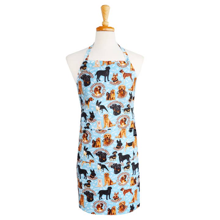 Man's Best Friend Chef Apron for wholesale by Two Lumps of Sugar