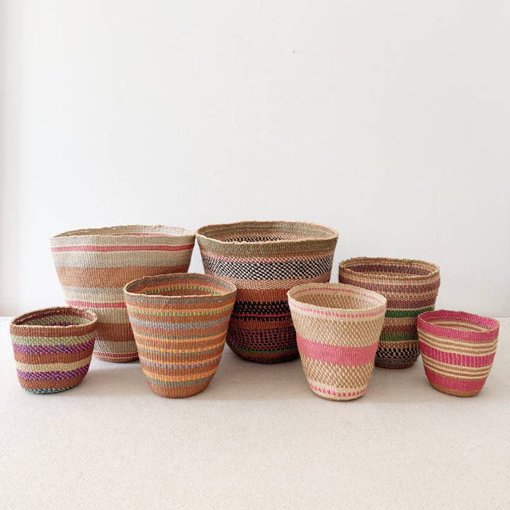 Storage Plant Basket- Assortment 867 (OOAK) for wholesale by Amsha