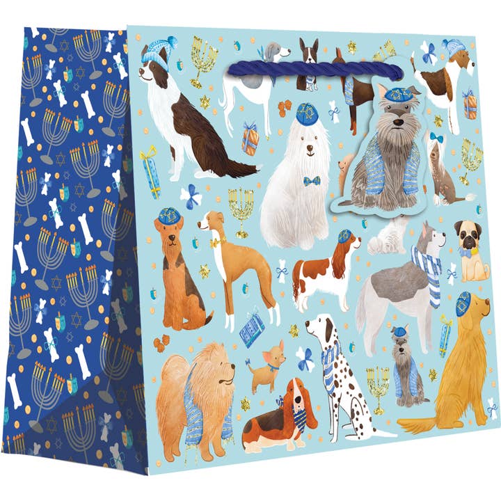 Jillson & Roberts - Wholesale Gift Bag - Yamaka Dog - Totes - Medium