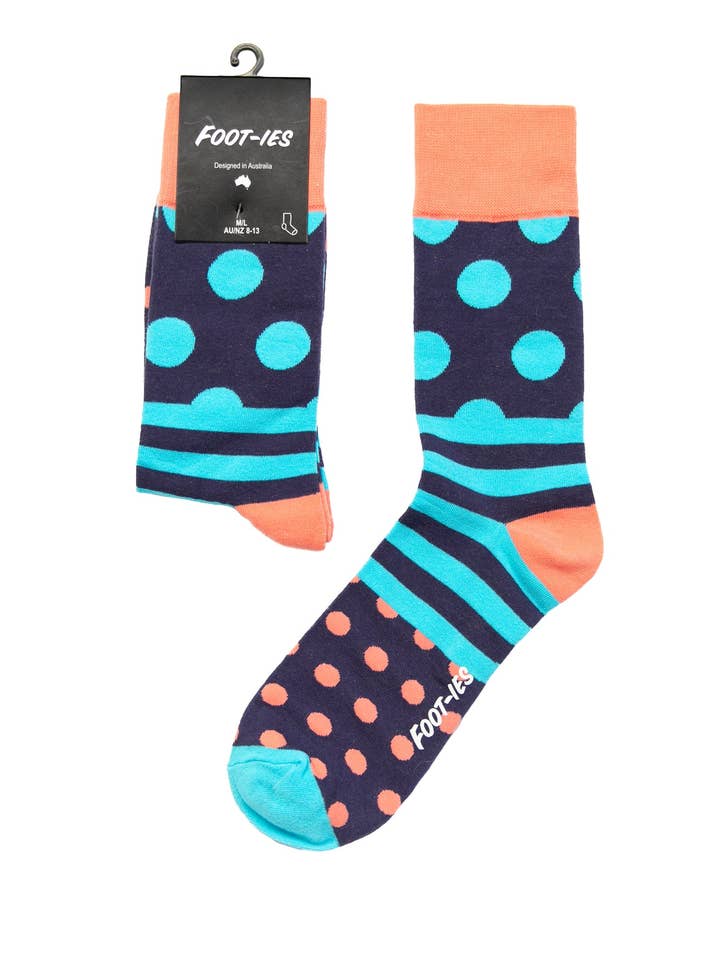 Spots & Stripes - Marinha por atacado de FOOT-IES