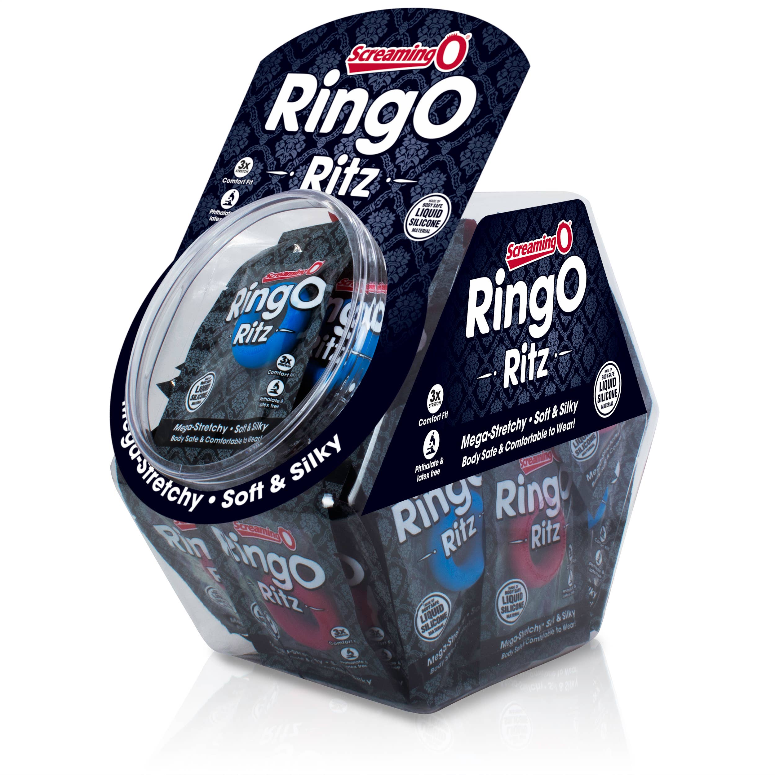 Screaming O - Wholesale Sex Toy - Ring O Ritz In Candy Bowl - Assorted0