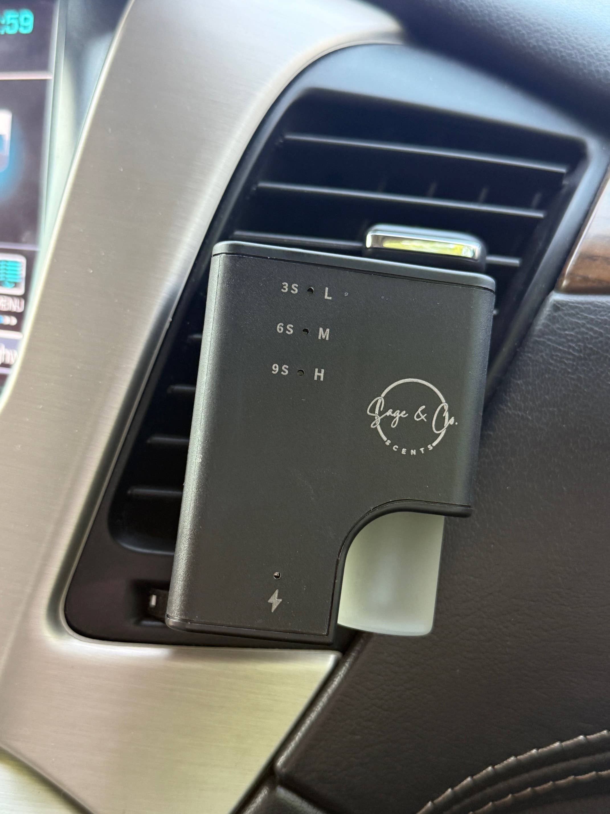 Sage & Co. – wholesale Car Freshener - Unisex – Electric Car Diffuser Waterless