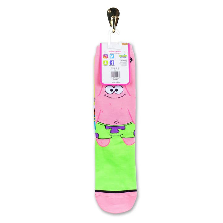 Odd Sox – wholesale Socks – Women's – SpongeBob & Patrick Mix Match 360 Knit Socks - Womens3