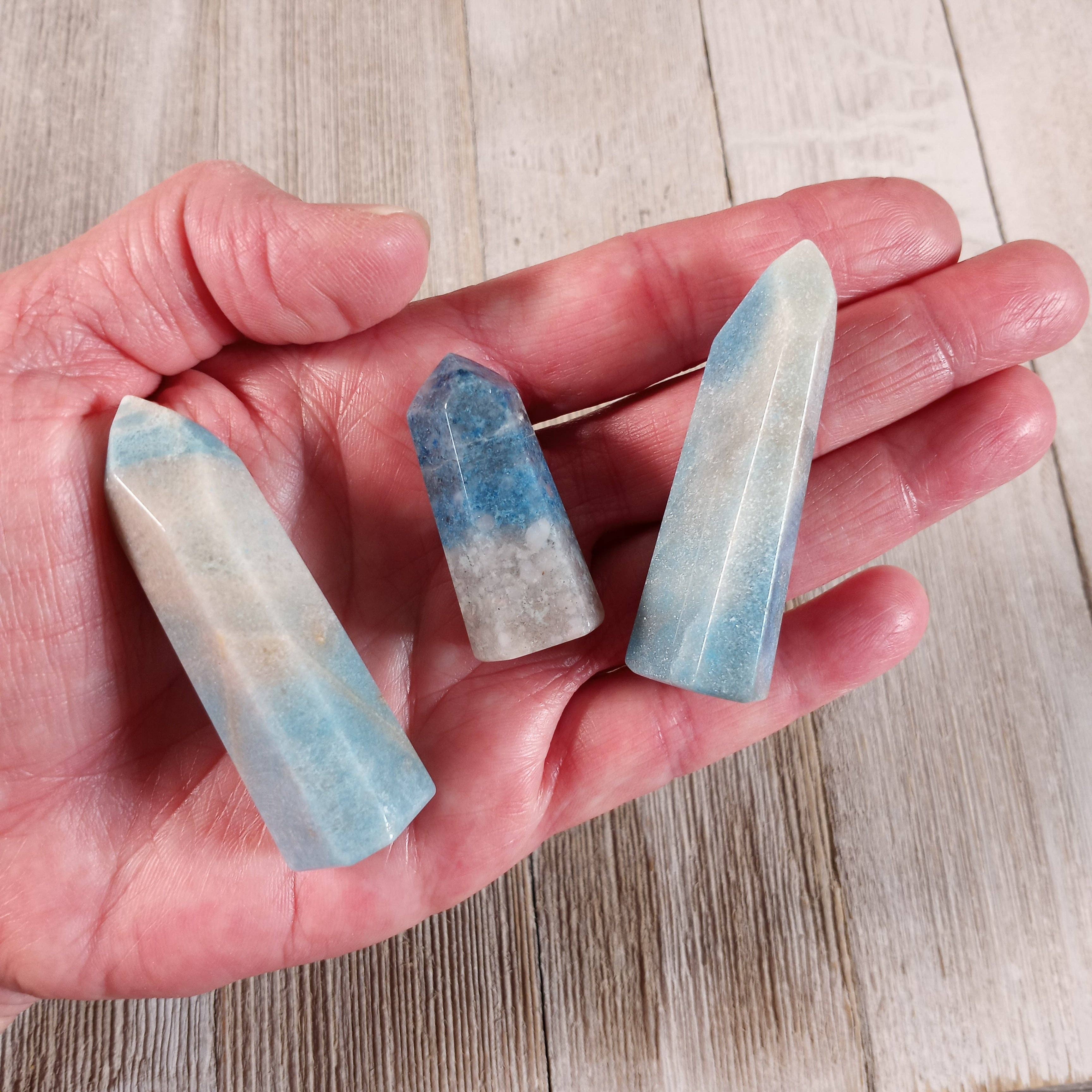 Keystone Crystals - Vendita all'ingrosso Pietra/cristallo spirituale - Obelisco di Pietra Preziosa 1-2 oz | Piccola Torre di Cristallo, Griglie e Decorazioni30