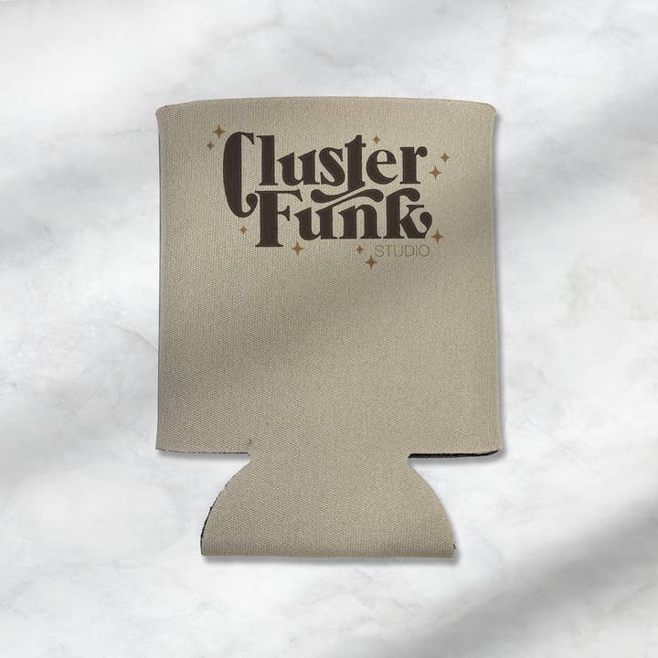 Cluster Funk Studio - Wholesale Drink Huggers & Koozies - Here for a Rootin Tootin Good Time: Skunk Cowboy Koozie1