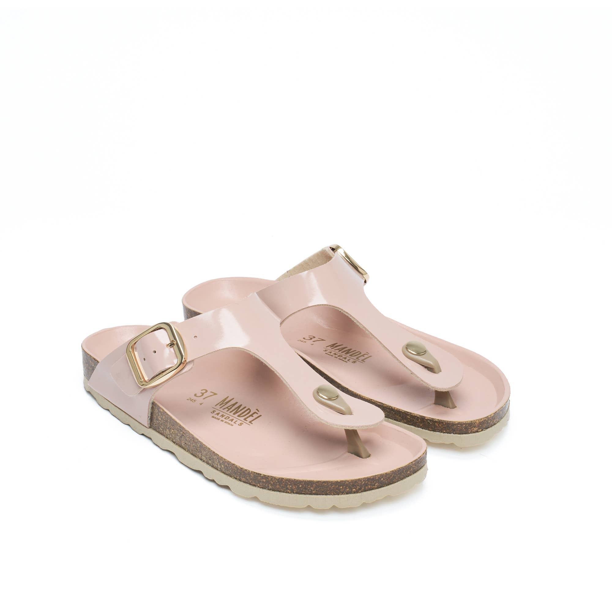 Mandél - Wholesale Flip Flops - Women's - Pink thong sandal - Art.MD21552