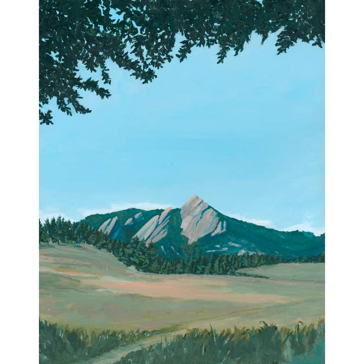 Parc Chautauqua - Impression d'archives pour la vente par Lily McAlpin