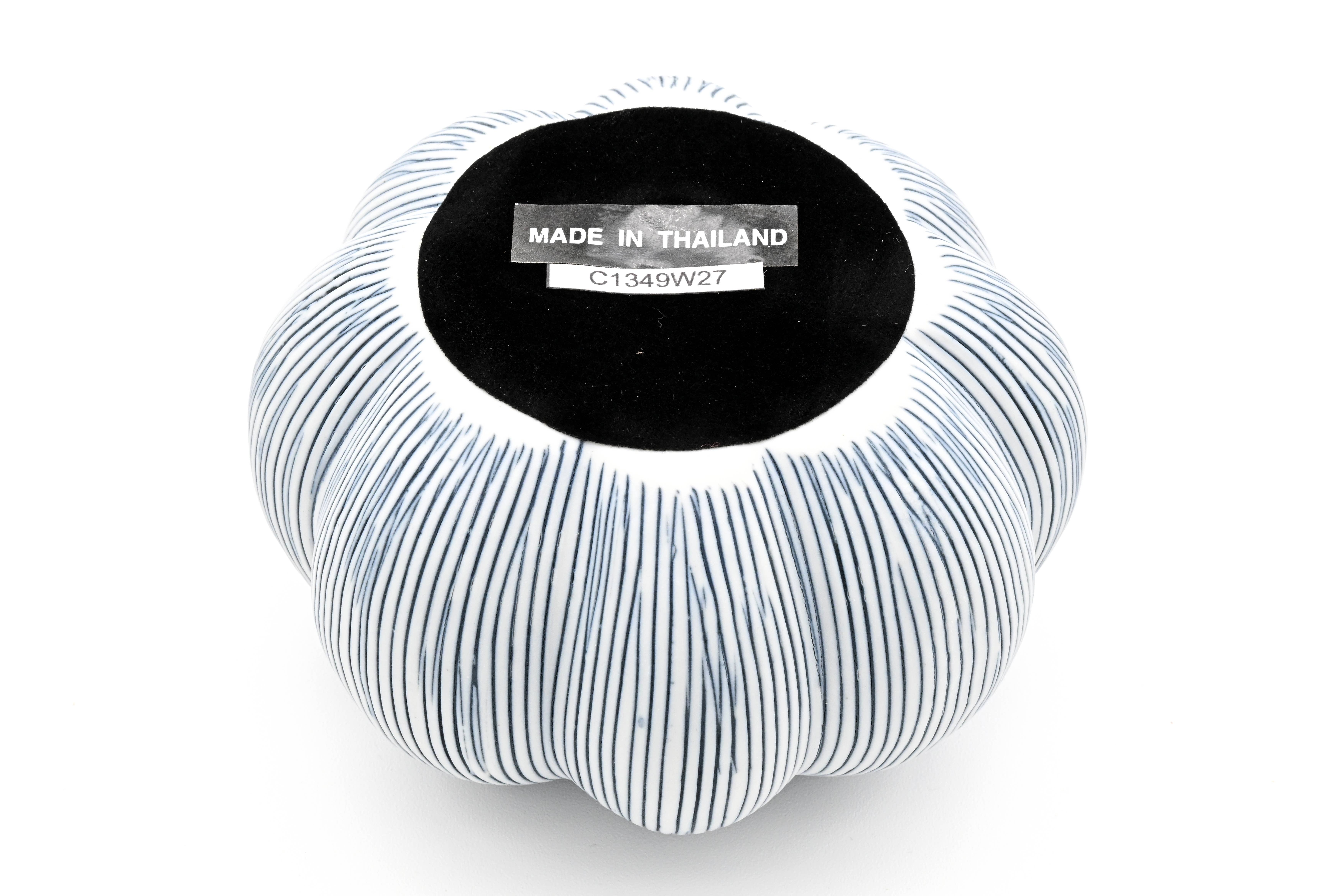 Art Floral Trading LLC - Wholesale Candle Holder - C1349W27 PUMPKIN TEA LIGHT CANDLE HOLDER S-Porcelain Ceramic3