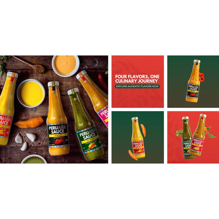 Peruana Foods - SPC - Vendita all'ingrosso Salse piccanti - Salsa Gourmet Piccante Aji Amarillo, 198g, Delicata, Senza Glutine, Keto16