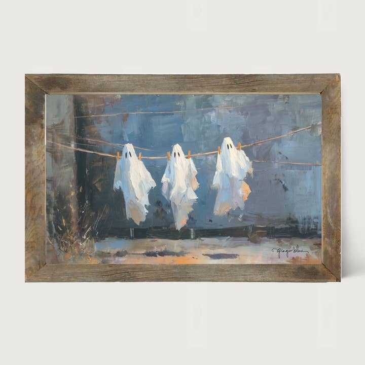 Freshly Washed Ghost Costumes - Horizontal Frame for wholesale by ginger blue